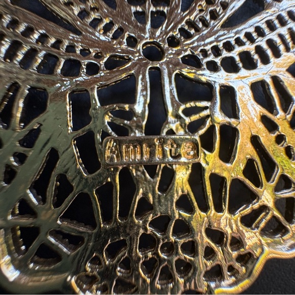 Amrita Singh Gold Filigree Necklace - Picture 10 of 16